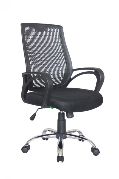 Кресло офисное для персонала RCH8081(Черное)